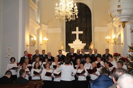 Koncert podczas Strefy Białych Świąt